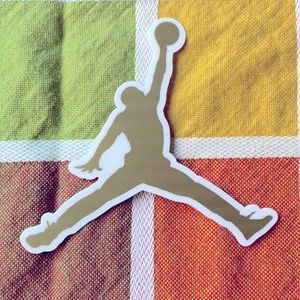 🏀 👟🏀 MICHAEL JORDON STICKER 🏀👟🏀 NWOT🏀👟🏀